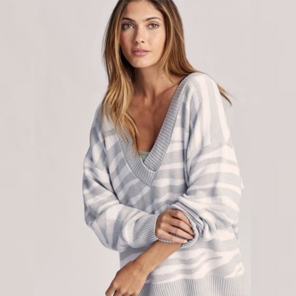 Varley Calvert Sweater Tiger Grey - Picture 2 of 9